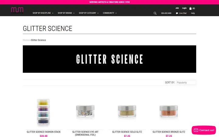 /collections/glitter-science — MakeUpMania
