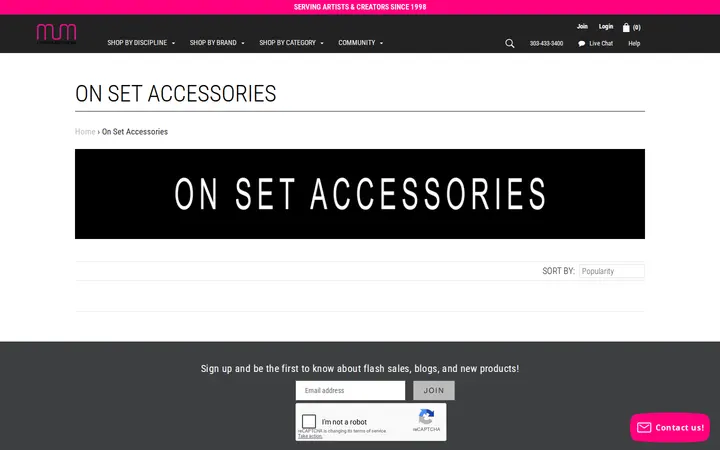 /collections/on-set-accessories — MakeUpMania