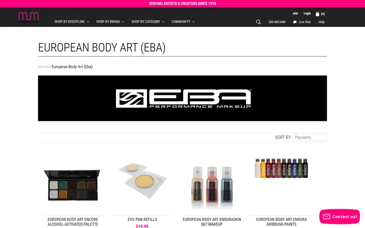 /collections/european-body-art — MakeUpMania