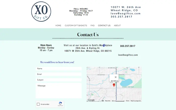 /contact — XO Gift Co.