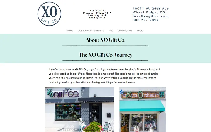/about — XO Gift Co.