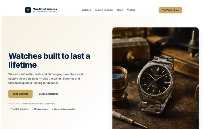 Website of Joyeria El Ruby #2