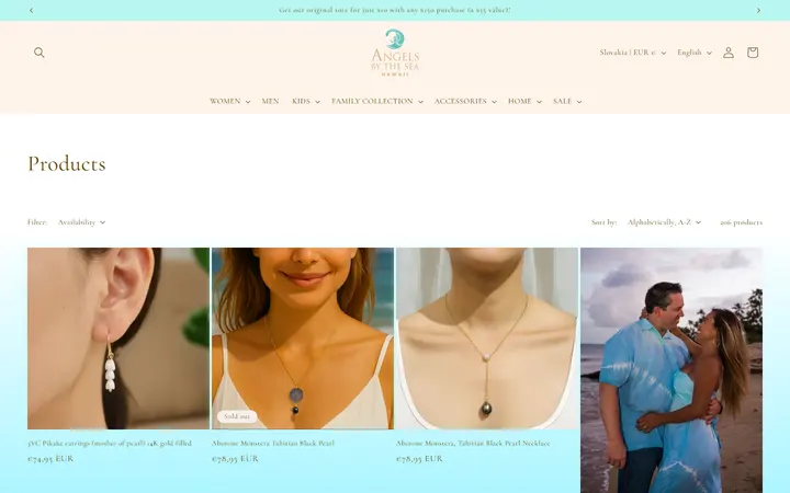 /collections/all — Angels by the Sea Hawaii
