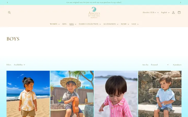 /collections/boys-1 — Angels by the Sea Hawaii