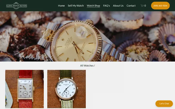 /watch-shop/patek-philippe — Aloha Watch Buyers