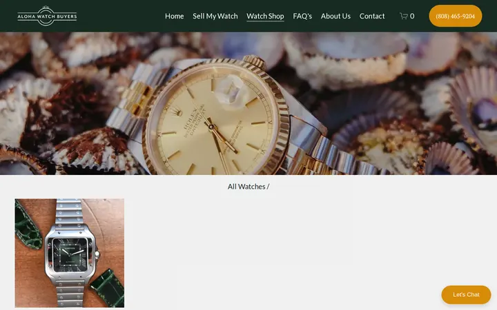 /watch-shop/cartier — Aloha Watch Buyers