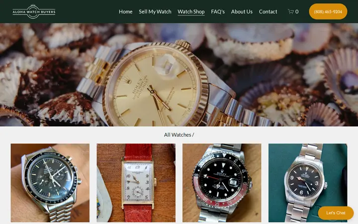 /watch-shop/vintage — Aloha Watch Buyers