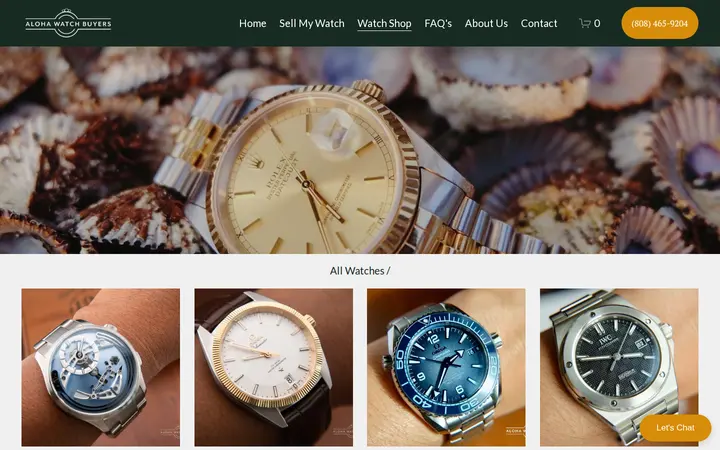 /watch-shop/modern — Aloha Watch Buyers