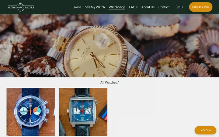 /watch-shop/tag-heuer — Aloha Watch Buyers