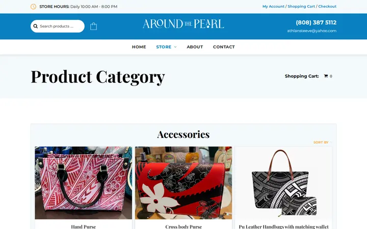 /category/Accessories — Around The Pearl