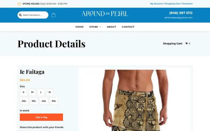 /product/Ie-Faitaga — Around The Pearl