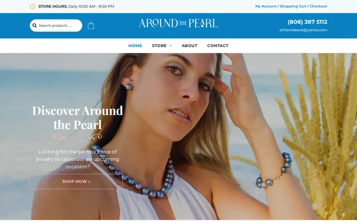 Website of Around The Pearl