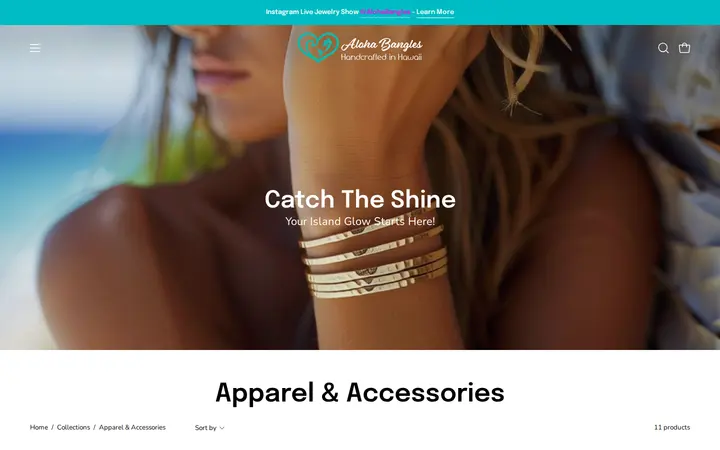 /collections/apparel-stickers — Aloha Bangles