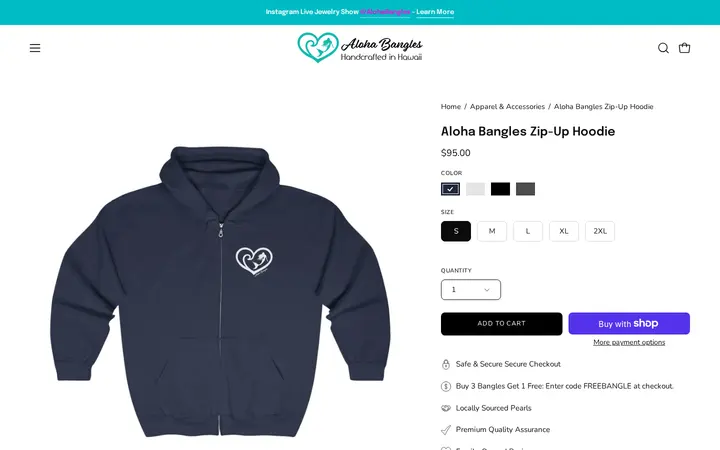 /collections/apparel-stickers/products/aloha-bangles-zip-up-hoodie — Aloha Bangles