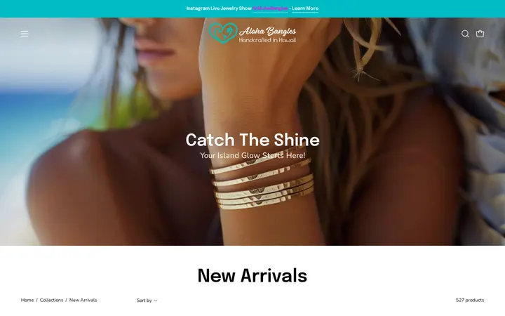 /collections/new-arrivals — Aloha Bangles