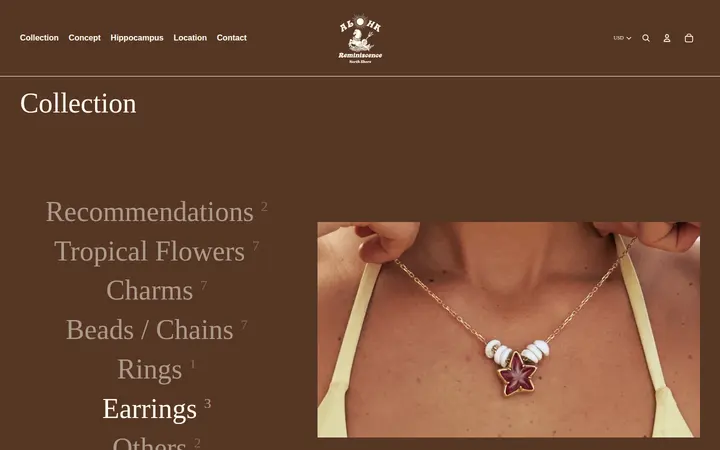 /collections/earrings — ALOHA Reminiscence Hawaii