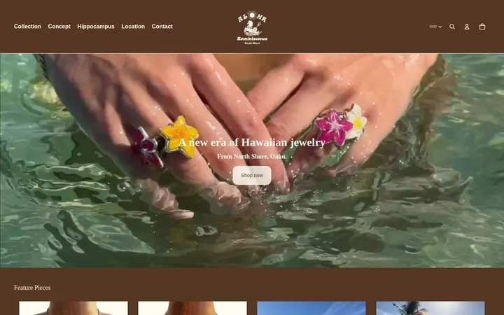 Website of ALOHA Reminiscence Hawaii