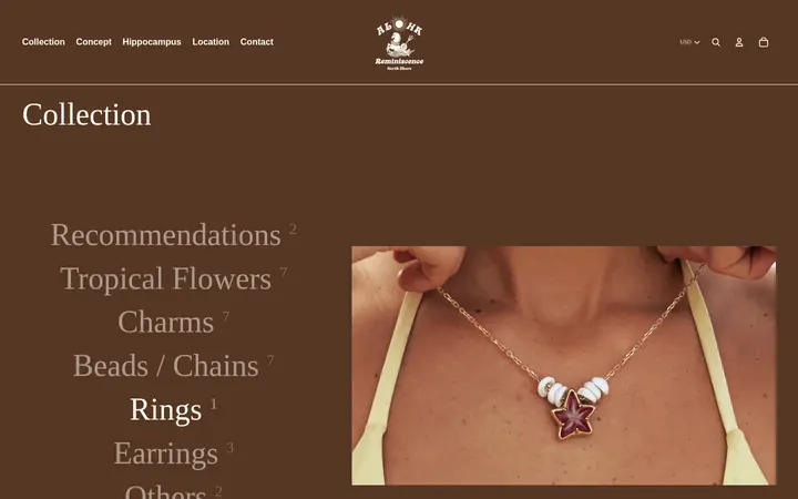 /collections/rings — ALOHA Reminiscence Hawaii