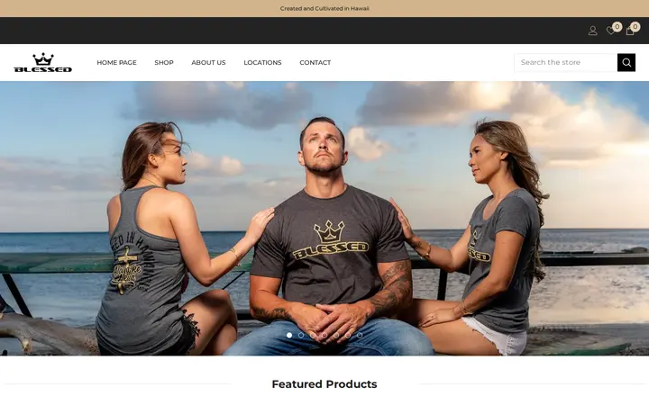 Website of The Blessed Life