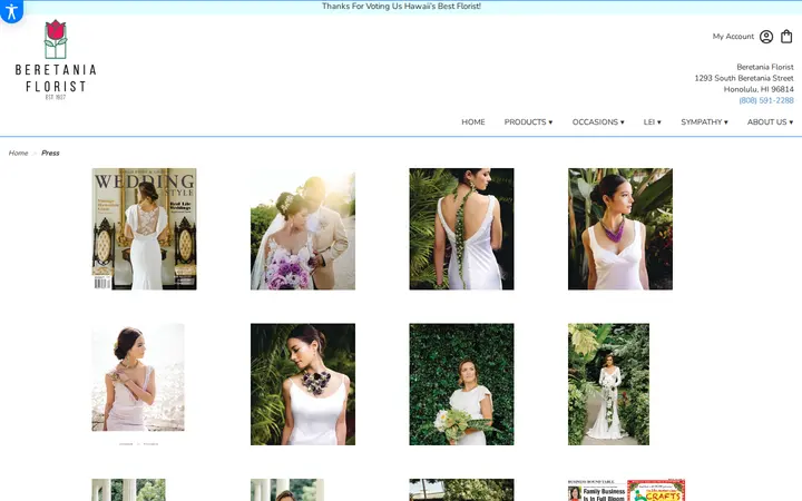 /press — Beretania Florist