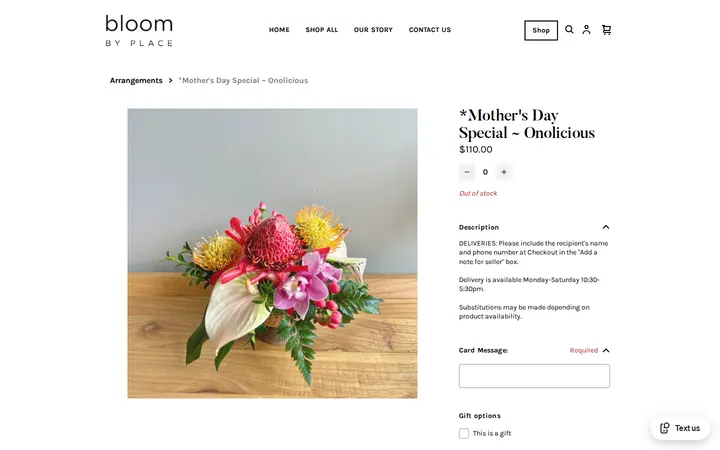 /product/-mother-s-day-special-onolicious/2435 — bloom by Place