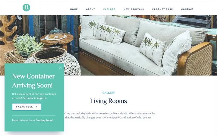 /living-rooms — Bali Boo Living