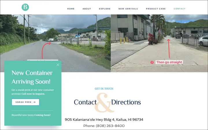 /demo-contact — Bali Boo Living