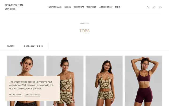 /collections/womens-shirts — Cosmopolitan Sun Shop