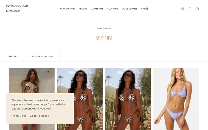 /collections/bikinis — Cosmopolitan Sun Shop