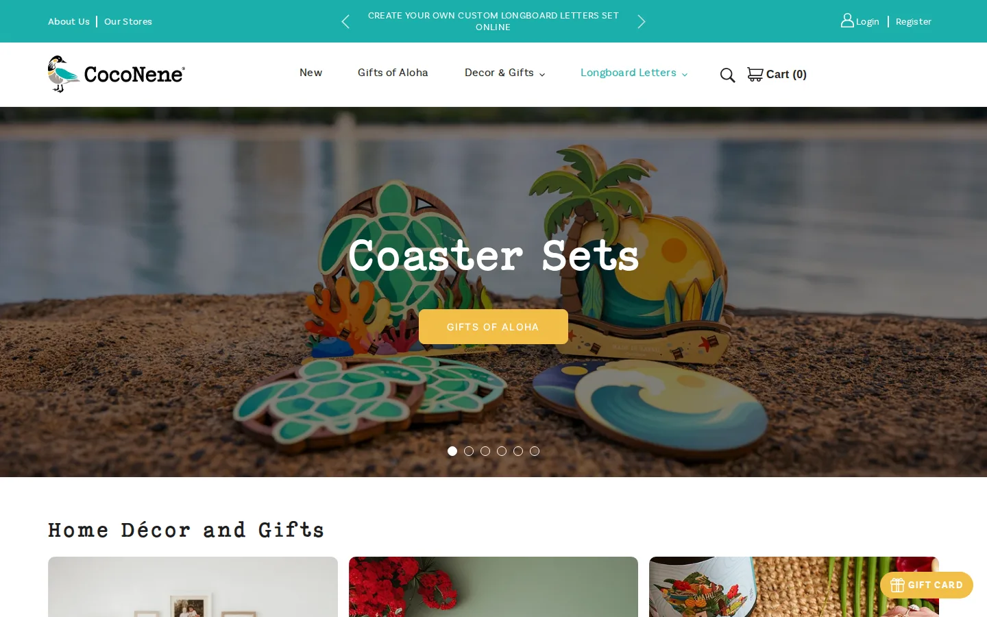 Captured website of CocoNene - Ko Olina
