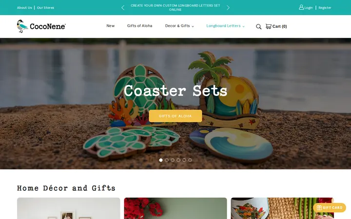 Website of CocoNene - Ko Olina