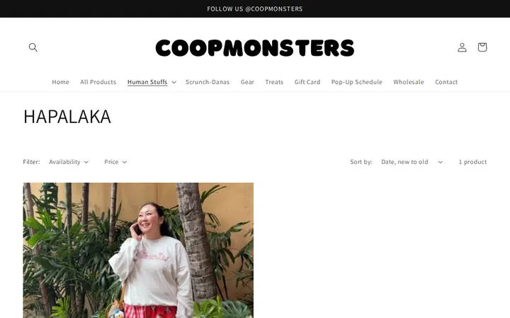 /collections/hapalaka-shorts — Coopmonsters