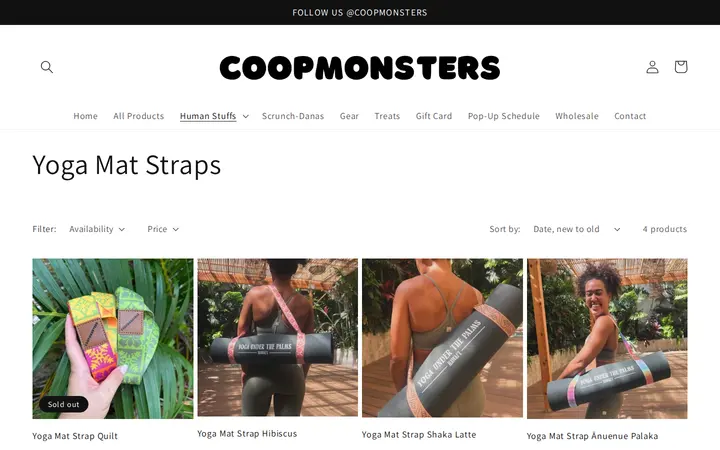 /collections/yoga-mat-straps — Coopmonsters