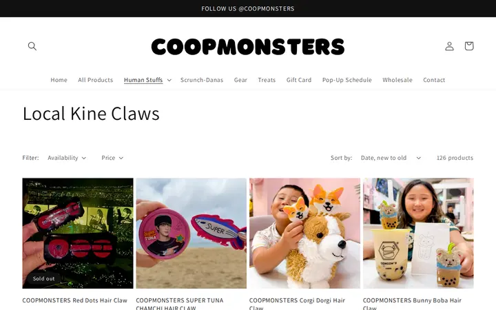 /collections/local-kine-claws — Coopmonsters