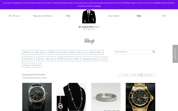 /shop/page/11 — Diamond Guy Hawaii