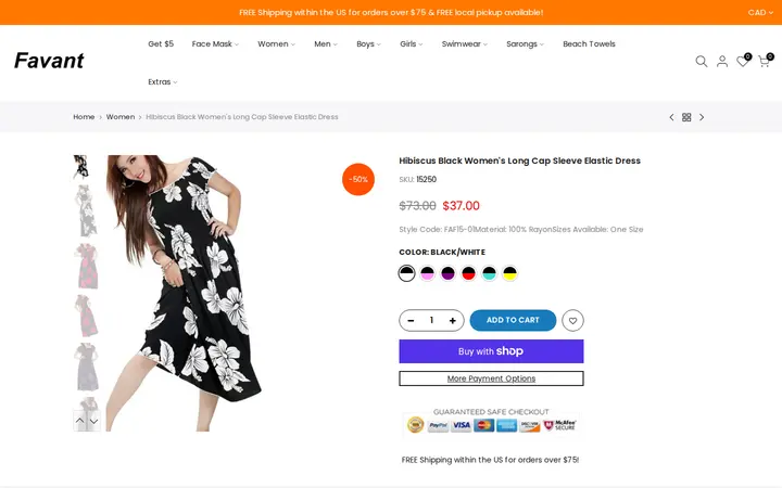 /collections/women/products/women-cap-sleeve-elastic-hibiscus-dresses-3 — Hawaii Beachwear & Fashion