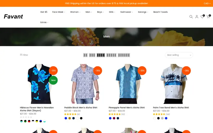 /collections/men — Hawaii Beachwear & Fashion
