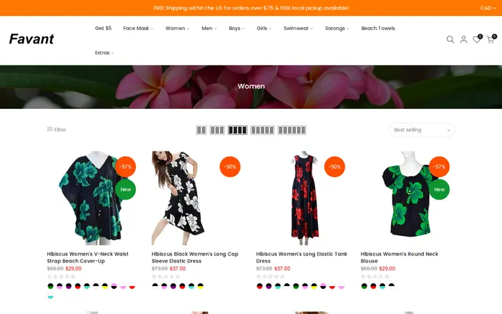 /collections/women — Hawaii Beachwear & Fashion
