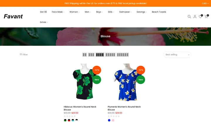 /collections/blouse — Hawaii Beachwear & Fashion