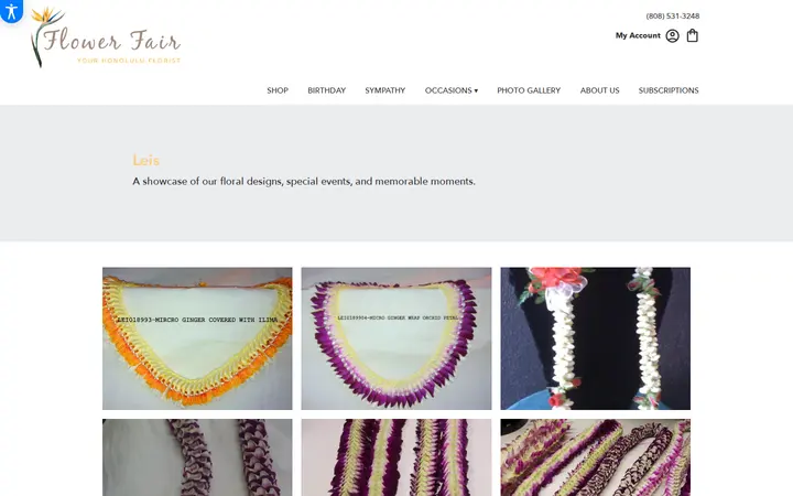 /gallery/leis — Flower Fair