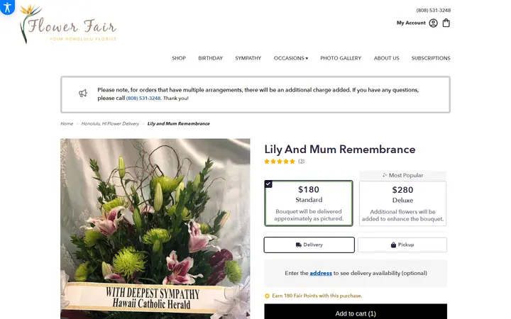 /honolulu-flower-fair/lily-and-mum-remembrance.html — Flower Fair