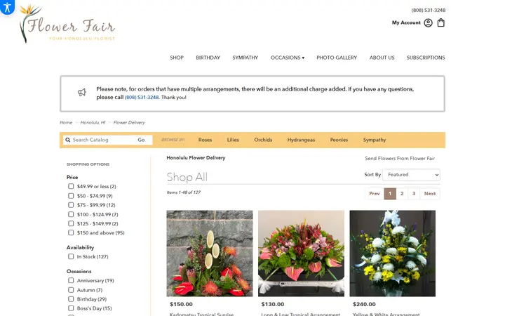 /honolulu-florist-flower-delivery — Flower Fair