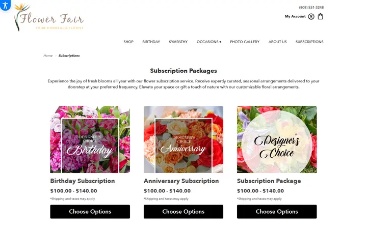 /flower-subscriptions — Flower Fair