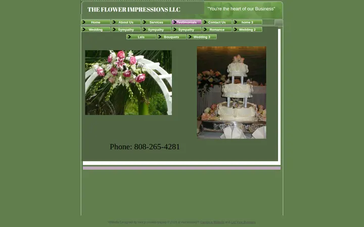 /testimonials.html — The Flower Impressions LLC