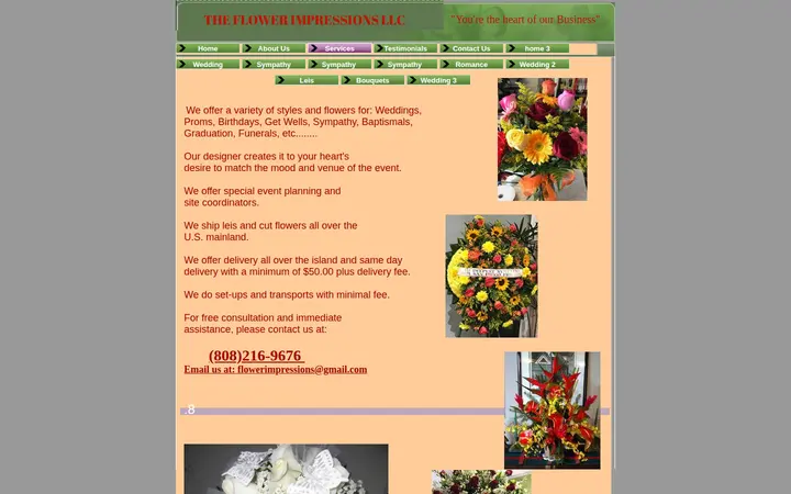 /services.html — The Flower Impressions LLC