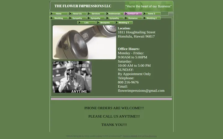 /contact.html — The Flower Impressions LLC