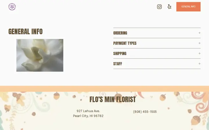 /faq — Flo's Min Florists Inc