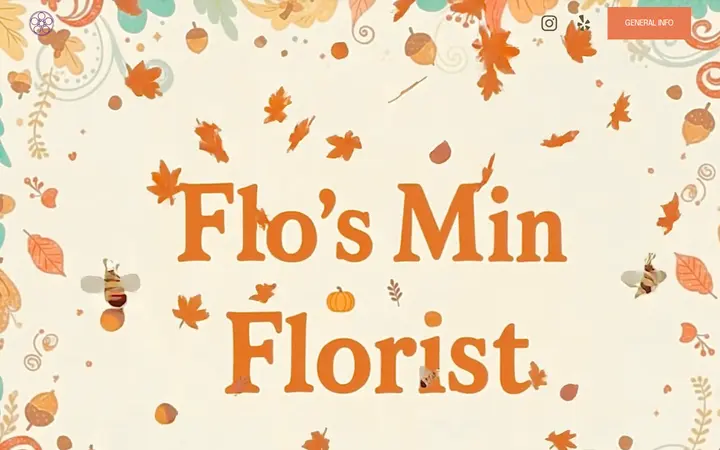 Website of Flo's Min Florists Inc