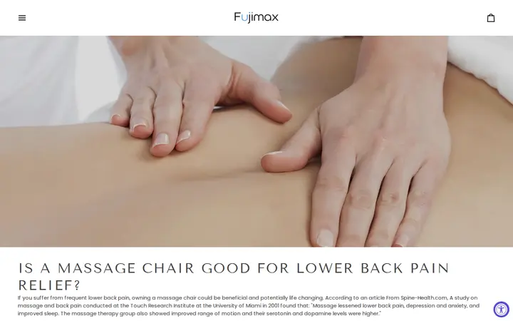 /pages/massage-for-lower-back-pain — TKWORLD Massage Chair Company