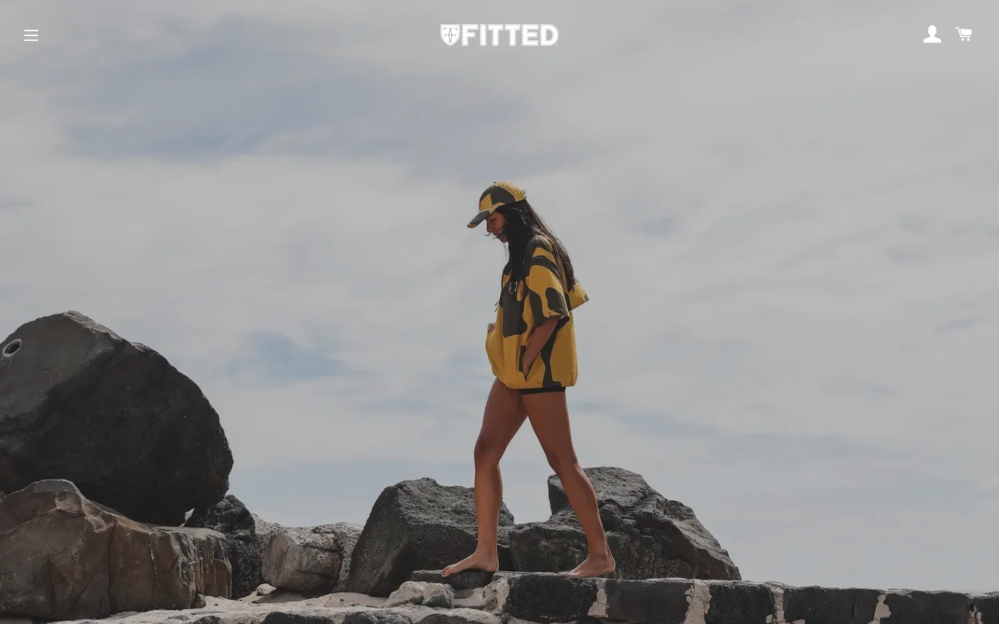 Captured website of Fitted